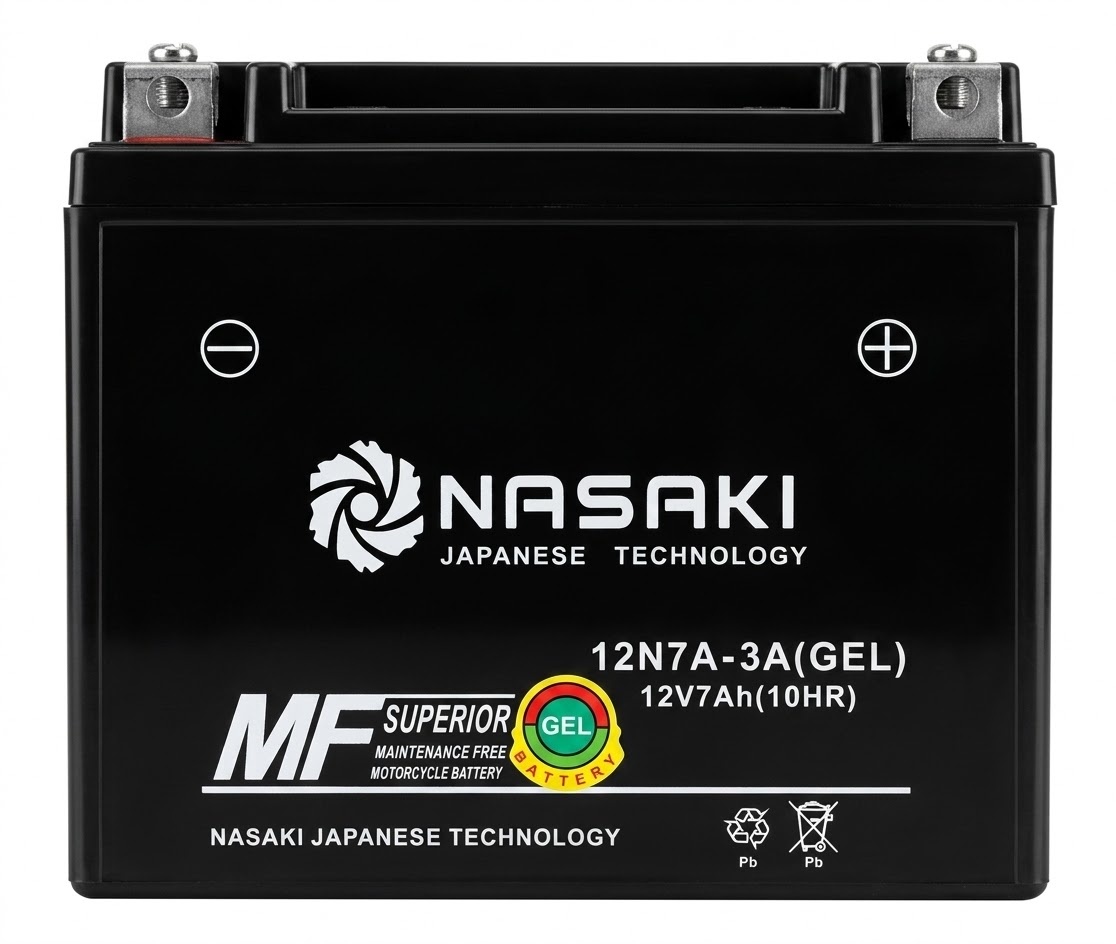 Batería 12N7A-3A Gel DM200/FT180