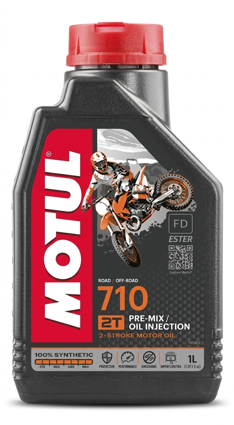 Aceite Motul 710 2T 1L Sintético